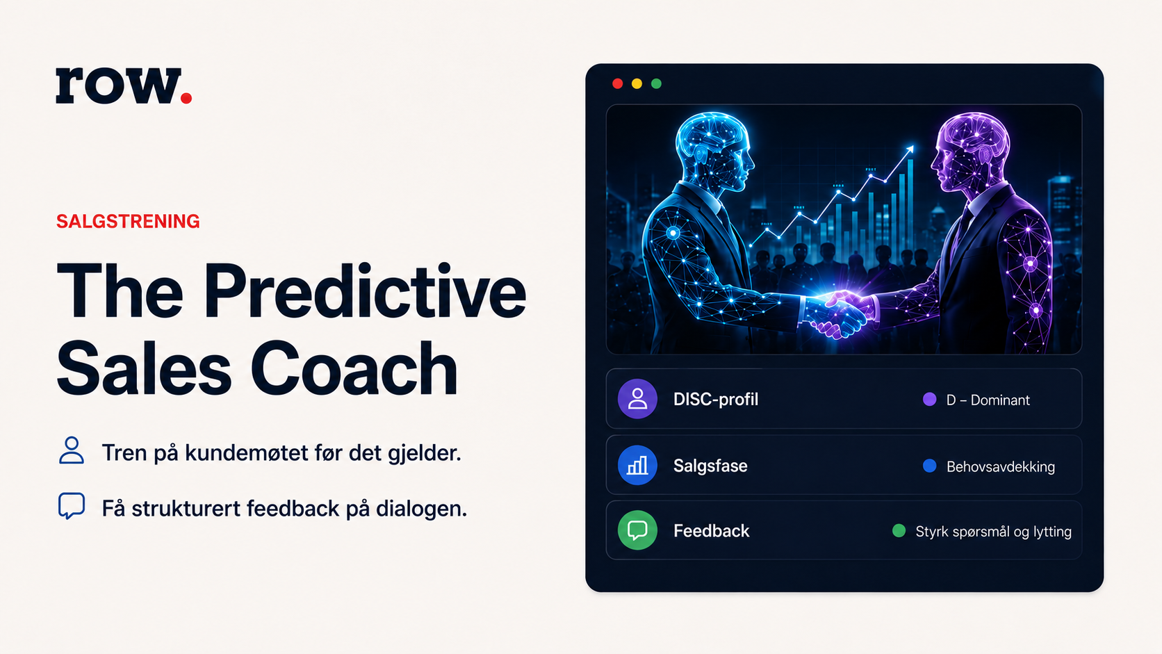 The Predictive Sales Coach – trening og møteforberedelse for B2B-salg med strukturert feedback